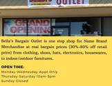 Bella湾区品牌折扣店-Bella's Bargain Outlet