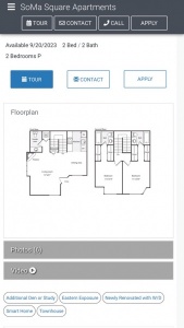 旧金山Soma Square 2b2b急找室友，近期可以入住