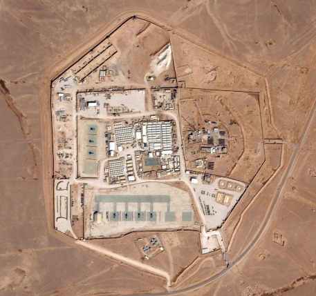 美军基地遇袭已致3死34伤 基地早前卫星图曝光