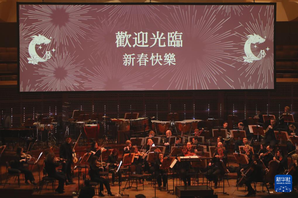 美国旧金山举行中国农历新年音乐会